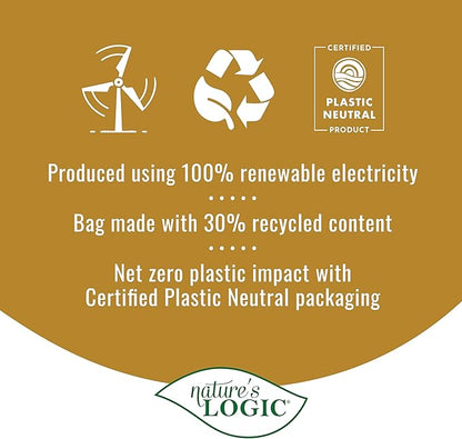 Nature's Logic Feline Chicken Meal Feast Cat Food - High-Protein Dry Food for Cats, 100% Natural Nutrition with Probiotics & Prebiotics - All Life Stages - Chicken, 3.3lbs