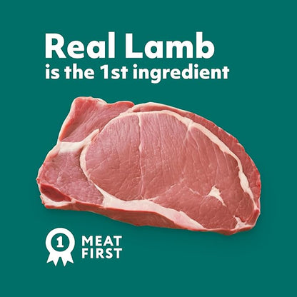 Optimeal Toy Breed Dry Dog Food – Grain Free Small Kibble for Small Dogs, High Protein, Natural Ingredients, Skin & Digestive Support, Premium Nutrition – Lamb & Veggies, 3.3 lbs