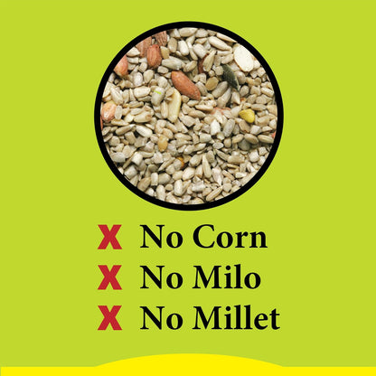 Wild Delight Deck, Porch N' Patio No Waste Bird Food, 20 lb-(374200),Tan