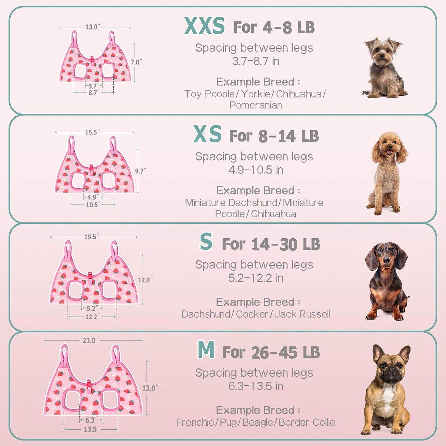 Supet Dog Grooming Hammock, Dog Hanging Harness for Nail Trimming Doorframe, Pet Holder Restraint for Clipping Nails, Pet Hoist Sling for Cutting Nails, Ear & Eye Cleaning, Medicine at Home (M)