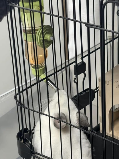 Leak-Proof Small Animal Water Bottle for Chinchillas, Birds, Hamsters, Guinea Pigs, Rabbits and Other Small Pets. (Green, 8.12oz)