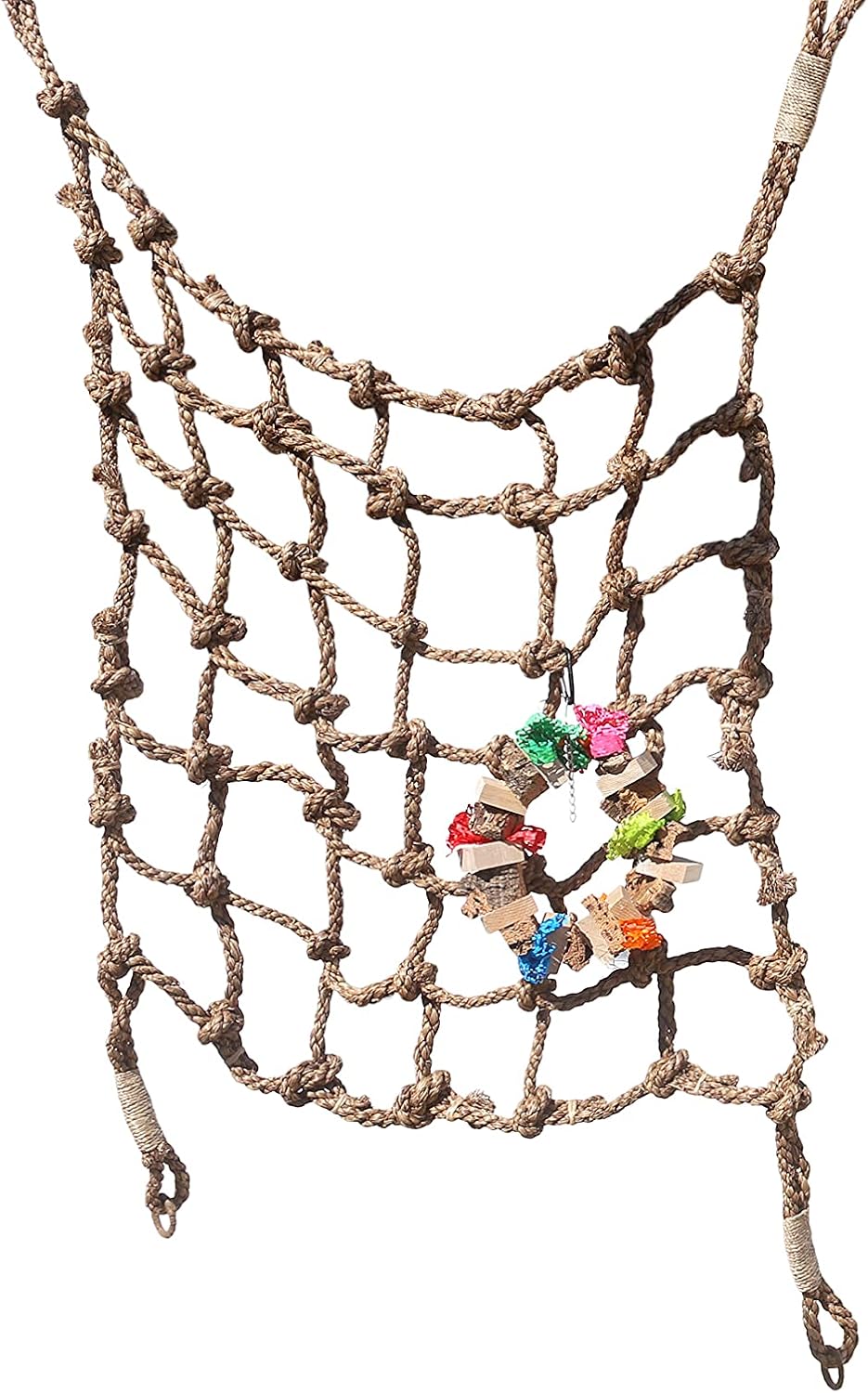 Parrot Climbing Rope Net (Choose Size) (Medium 3x3ft)