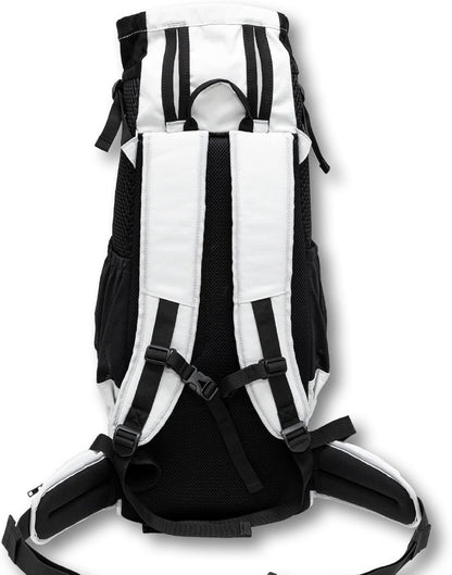 K9 Sport Sack Knavigate - X-Small, Lunar Rock - Ideal for Dogs with 9-12” Back Length - Adjustable, Backpack-Style Carrier with Internal Frame & Padded Hip Belt