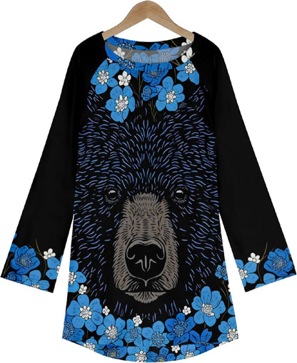 MARSVOVO Women Novelty Graphic Plus Size Sweater Crewneck Long Sleeve Cute Printed Loose Fit Casual Fall Sweaters Top