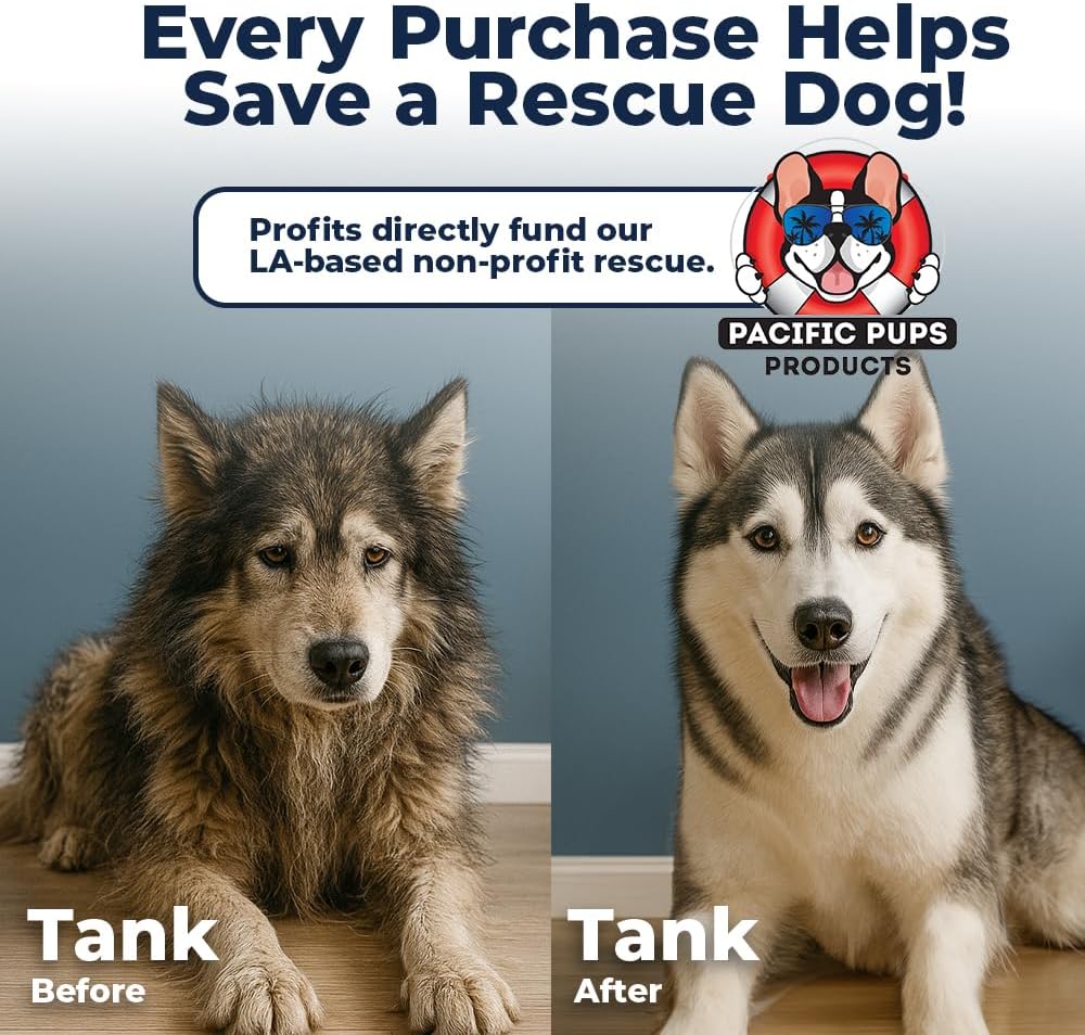 Giant Dog Rope Toys for Extra Large Dogs - 42 Inch, 6 Knot Large Tough Rope Toys for Dogs - Benefits Non-Profit Animal Rescue - Giant Indestructible Dog Toy for Aggressive Chewers (Red)