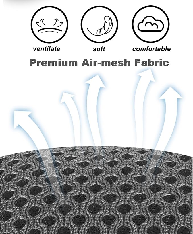 SOLMOONY Small Dog Harness,Soft Mesh Puppy Harness and Leash Set,No Escape Cat Harnesses for Training Walking,Reflective Adjustable Puppy Vest for Small Medium Dogs, Cats (Grey, L)