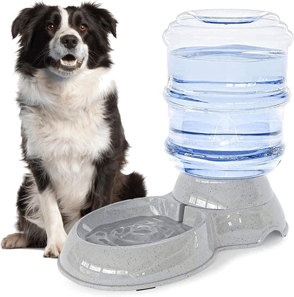 Automatic Dog Water Dispenser, 3 Gallon| 11L Gravity Automatic Pet Water Dispenser Station, Pet Waterer for Dogs and Cats, Large Capacity Water Feeder
