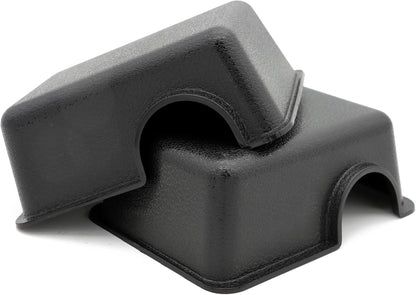 Reptile Hide Box for Snake & Gecko - Feel Secure & Safe (Black, XS 2 Pcs)