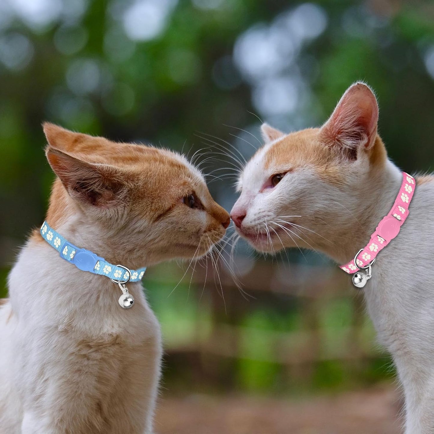 16 PCS Breakaway Cat Collars,Kitten Collar with Bell Cat Collars for Boy Girl Cats Breakaway Collar for Cats Glow in The Dark 6-9 Inch