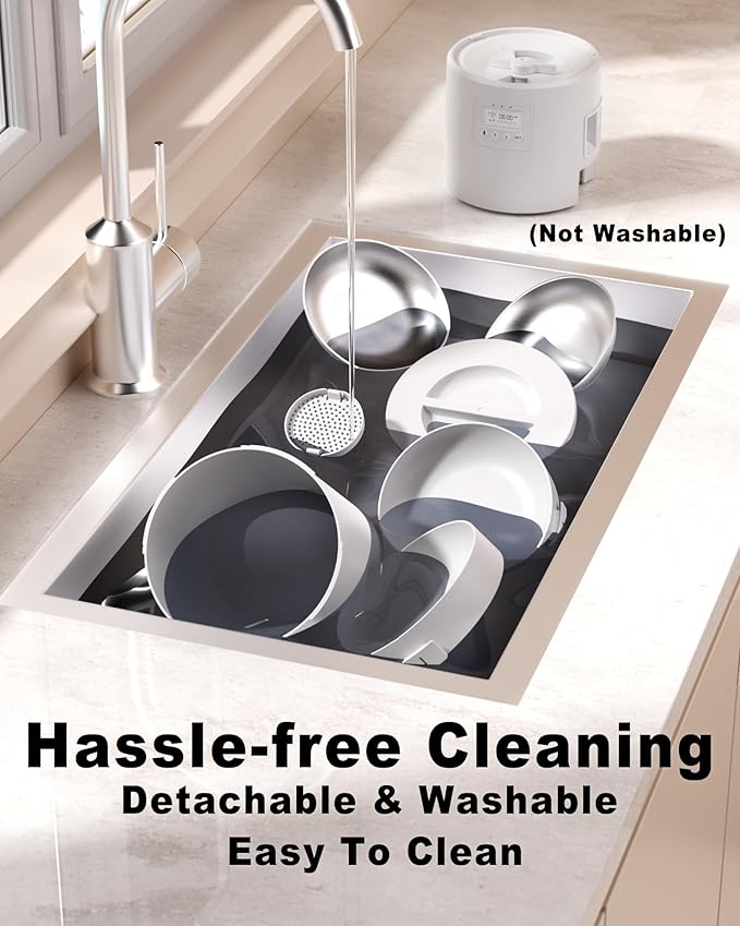 Dual Automatic Cat Feeder 2 Cats,6 Meals/Day,12 Portions/Meal,4.2L Dual Power Double Bowls Feeder,Dry Food Auto Pet Dispenser,10S Voice Record,Flexible Schedule Timer(White,Stainless Dual Bowls)