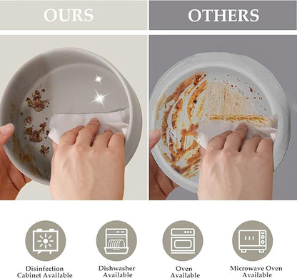 SPUNKYJUNKY 15° Slanted Ceramic Dog and Cat Bowl with Wooden Stand, Tilted Bulldog Food and Water Bowl No Slip Non-Spill for Cats Medium Dogs Big Face Pets 28.7 OZ (3.6 Cups, Grey)