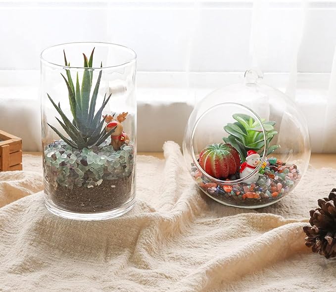 T4U Crystal Chips Stone Crushed Quartz Glass 2LB - Fluorite Tumbled Gravel Small Decorative Pebbles Bulk, Mini Polished Rocks Pieces for Crafts, Vases Filler, Succulent Plants, Aquarium Gravel Rocks