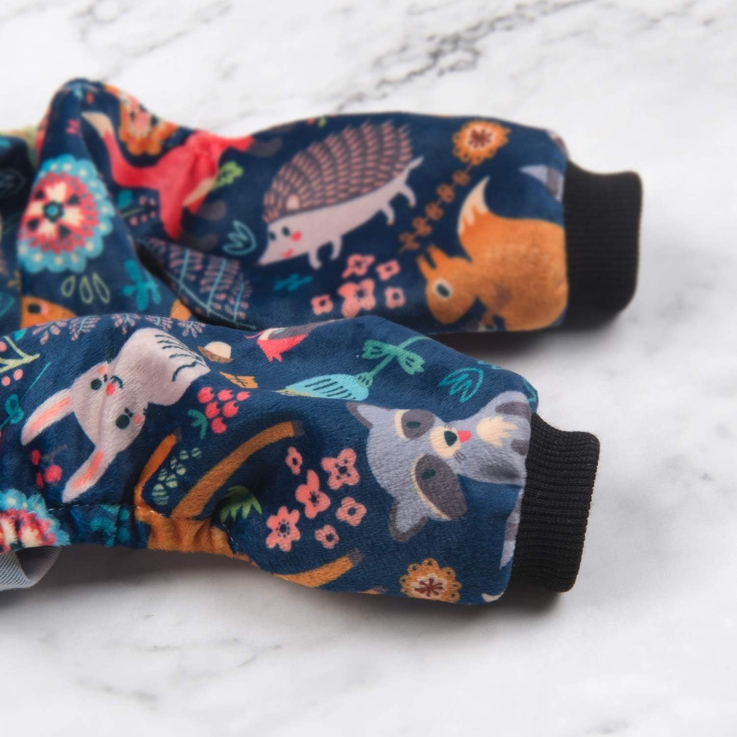 CuteBone Small Dogs Outfit Soft Puppy Onesies Pjs Dog Pajamas Pet Coat Cat Apparel Comfy Doggie Jumpsuit Bodysuit for All Seasons P75XL