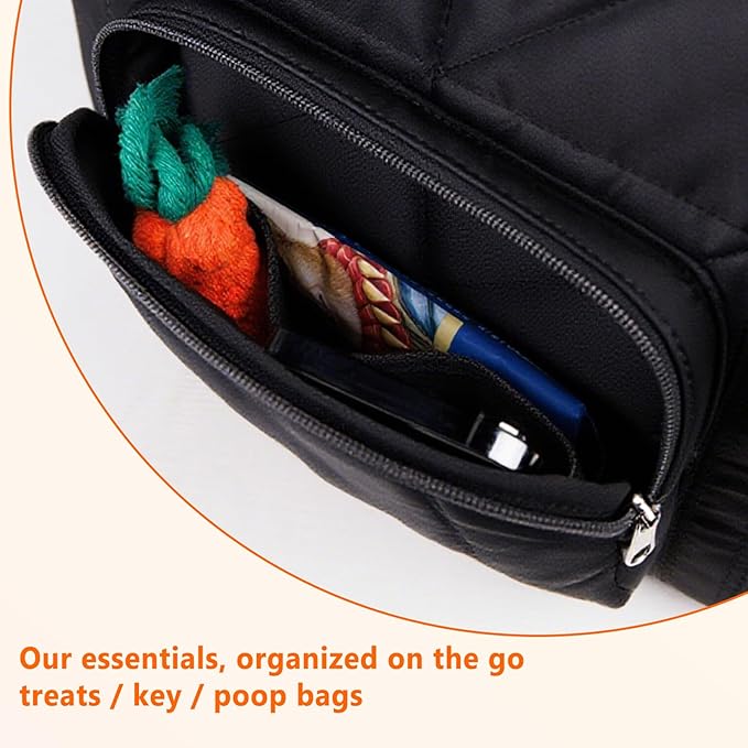 Dog Carriers for Small Dogs Pet Carrier Purse for Puppy and Cats Stylish Tote Bag with Pockets Adjustable Shoulder Strap for Travel/Shopping