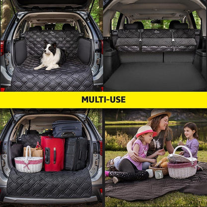 Meadowlark SUV Cargo Liner Dog Seat Covers, Double Stitched & Extra Padded, Water Repellant, Anti Shock, Non-Slip, Car Cover Trunk Mat, Dog Accessories, Pet Car Seat Protector for Fur & Mud