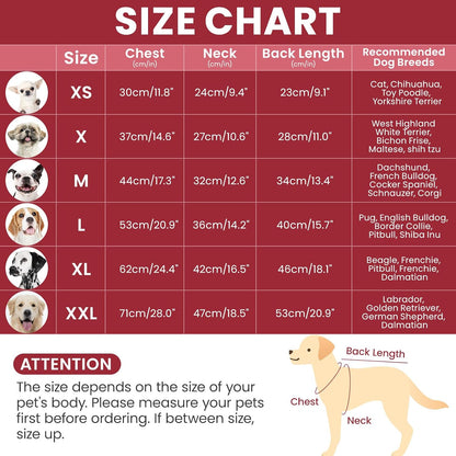 BRKURLEG Christmas Dog Sweaters for Cold Weather, Warm Turtleneck Sweaters for Small Dogs, Xmas New Year Pullover Knitted Sweatshirt for Cats, Dachshund, Poodle, Shih Tzu (Red, S)