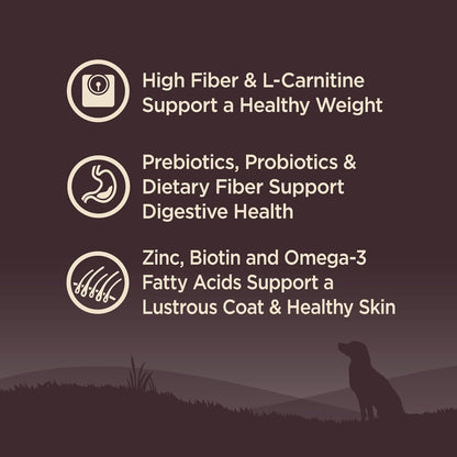 Wellness CORE Dry Dog Food, Grain-Free, High Protein, Natural, Healthy Weight Turkey & Chicken Recipe, (26-Pound Bag)