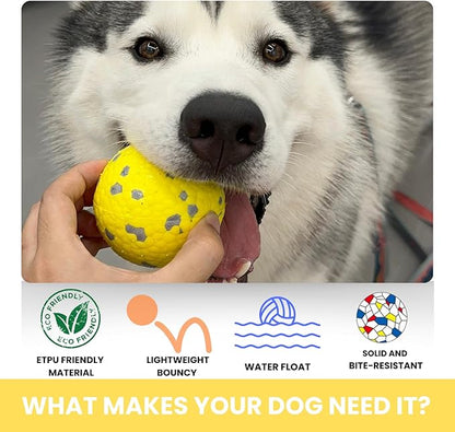 Indestructible Dog Ball Toy for Aggressive Chewers,Floating Toy,Durable Balls,Interactive Chew Ball for Dogs,(1ball)