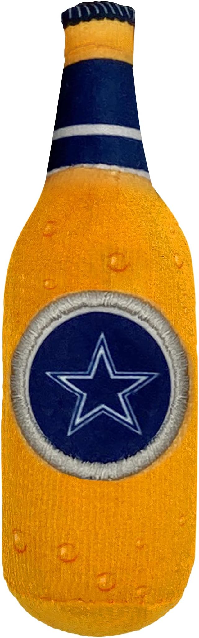 Best Plush CAT Toy - NFL Dallas Cowboys Complete Set of 3 Piece Cat Toys Filled with Fresh Catnip. Includes: 1 Helmet Cat Toy, 1 Football Cat Toy with Feathers & 1 Beer Bottle. Beautiful Team Logos