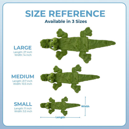 Best Pet Supplies Squeaky Dog Toys with Soft Durable Fabric for Small, Medium and Large Pets Interactive Toy for Indoor Play, Supports Active Biting and Play - 4 Figures, Small