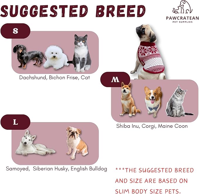 Cute Sweater for Dogs and Cats Soft Flannel Pet Outfit Warm and Cozy Animal Hoodie Small to Large Pet Clothes for Halloween Parties and Everyday Wear (Small, Red National Totem)