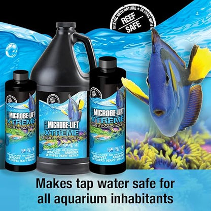 MICROBE-LIFT XTA64 Xtreme Water Conditioner Treatment for Aquariums and Fish Tanks, 64 Ounces