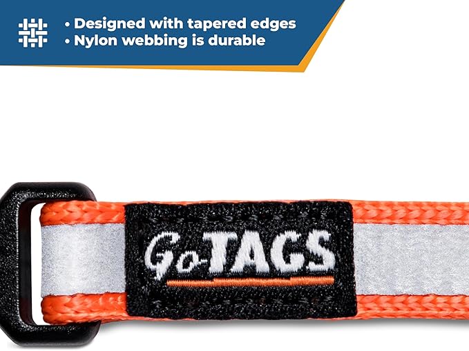 GoTags Personalized Reflective Cat Collars, Engraved Custom Cat Collar with Name and Phone Identification, Breakaway Collar with Safety Release Buckle and Bell, Adjustable for Cats and Kitten (Orange)