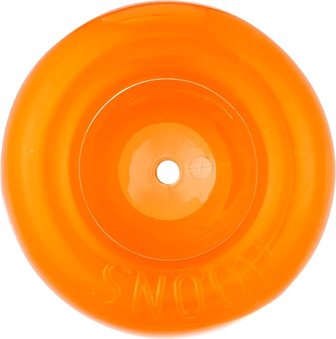 Outward Hound Large Snoop Interactive Treat Dispensing Dog Toy, Puzzle Ball Slow Feeder for Medium to Large Dogs, Mint-Scented for Mental Stimulation & Boredom Relief, BPA-Free, 5-Inch, Orange