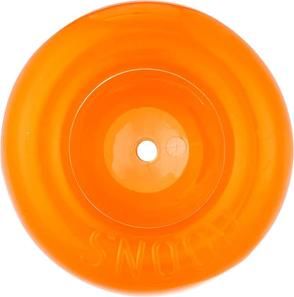 Outward Hound Large Snoop Interactive Treat Dispensing Dog Toy, Puzzle Ball Slow Feeder for Medium to Large Dogs, Mint-Scented for Mental Stimulation & Boredom Relief, BPA-Free, 5-Inch, Orange