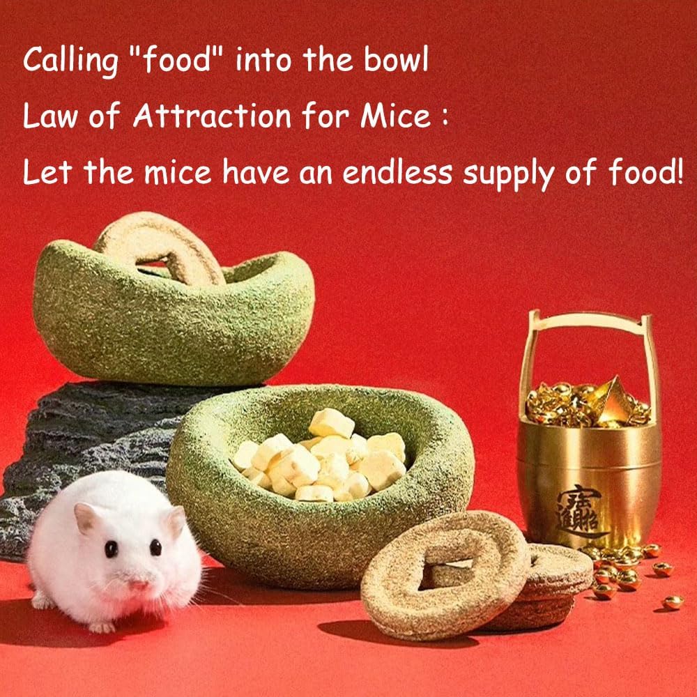 Unique-Shaped Hamster Toys Guinea Pig Toys, Timothy Hay for Pet Rabbits, Guinea Pigs, and Chinchillas Golden