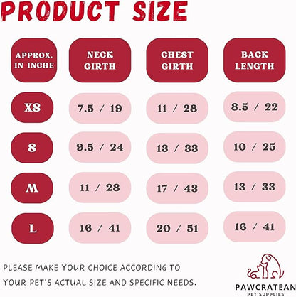 Cute Sweater for Dogs and Cats Soft Flannel Pet Outfit Warm and Cozy Animal Hoodie Small to Large Pet Clothes for Halloween Parties and Everyday Wear (X-Small, Red Bowtie)