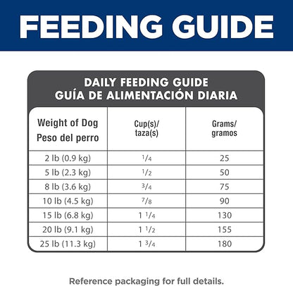 Hill's Science Diet Small & Mini, Adult 1-6, Small & Mini Breeds Premium Nutrition, Dry Dog Food, Lamb & Brown Rice, 4.5 lb Bag