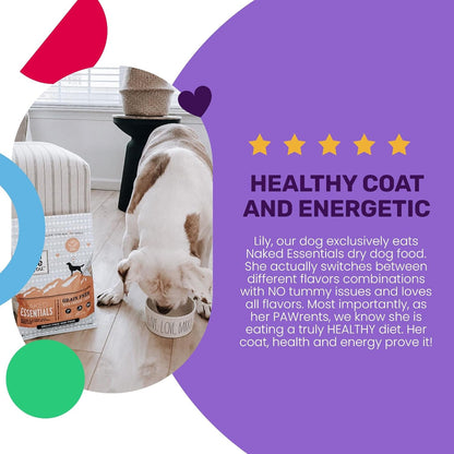 I and love and you Naked Essentials Dry Dog Food - Chicken + Duck - High Protein, Real Meat, No Fillers, Prebiotics + Probiotics, 11lb Bag