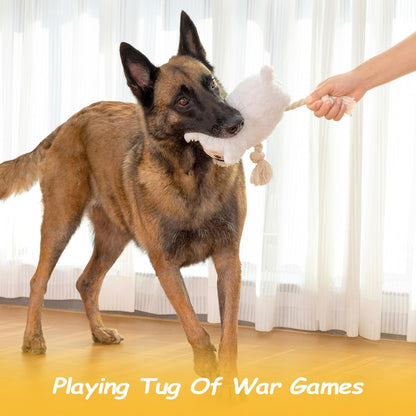 Large Dog Squeaky Toys, Stuffed Animal Dog Chew Toy, Durable Plush Toy for Puppy, Small, Middle, Large Dogs