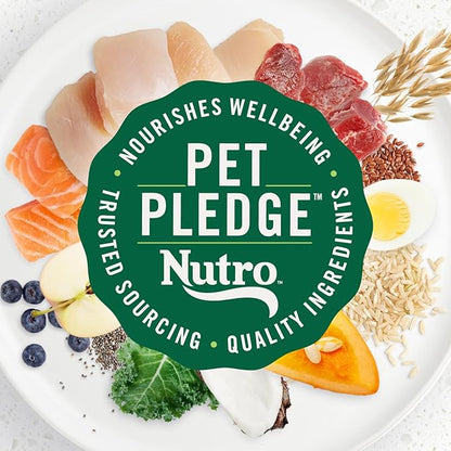 Nutro Ultra Adult Weight Management Dry Dog Food, Chicken, Lamb and Salmon Protein Trio, 24 lb Bag