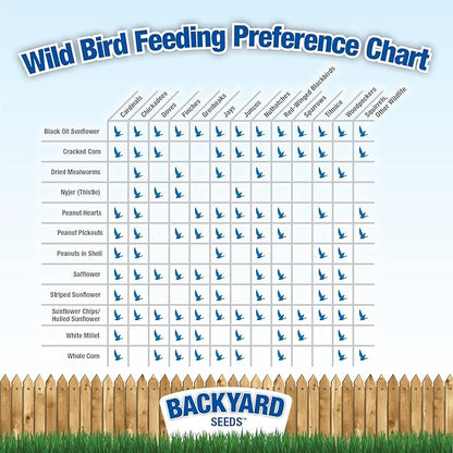 Backyard Seeds Value Blend Economy Mix Wild Bird Seed 20 Pounds