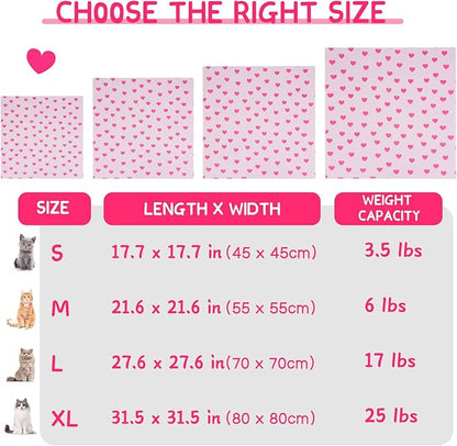 Cat Wrap for Cutting Nails, Self-Adhesive for Grooming, Anti-Scratch Cat Swaddle Wrap for Medicine, Nail Clipping, Teeth Brushing, Ear Cleaning