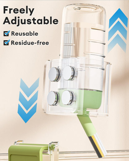 BUCATSTATE Hamster Water Bottles Holder with Magnetic, Drop-Resistant Water Bottle Stand with Adjustable Height, Fits Bottles up to Dia 2 inches, for Hamsters Small Pets (Only Water Bottle Holder)