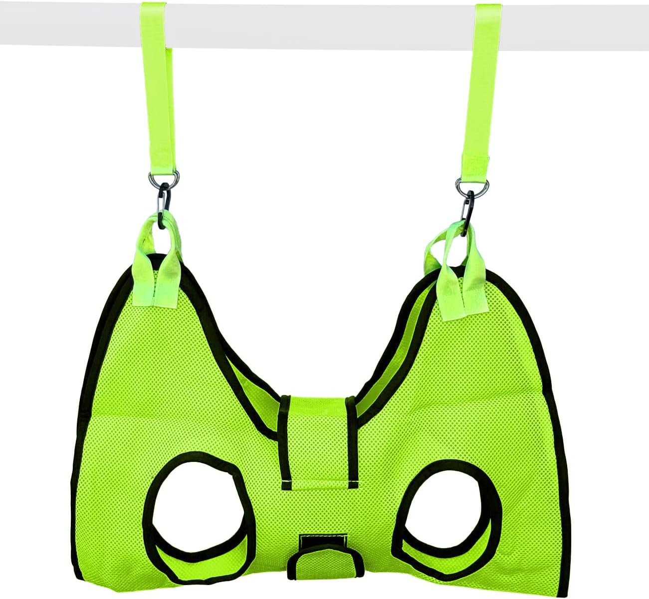 Haminway Pet Grooming Hammock – Large Dog Grooming Sling for Nail Trimming, Bathing & Ear/Eye Care – Green