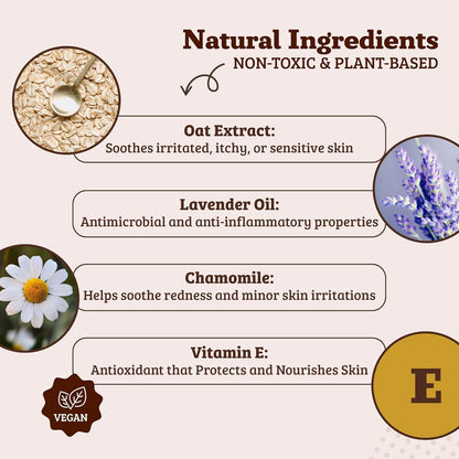 Natural Dog Company Skin Soother Bundle, (1) Dog Skin Wipes, 50 Count, (1) Travel Stick, 0.15 oz., Allergy and Itch Relief for Dogs, Dog Moisturizer for Dry Skin, Dog Lotion