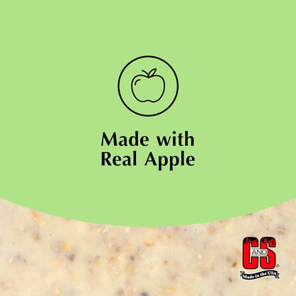 C&S Apple Suet Treat, 11.75 Ounce, 8 Pack