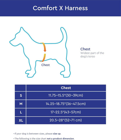 Gooby Comfort X Head In Harness - Red, X-Large - No Pull Small Dog Harness, Patented Choke-Free X Frame - Perfect on the Go Dog Harness for Medium Dogs No Pull or Small Dogs for Indoor and Outdoor Use