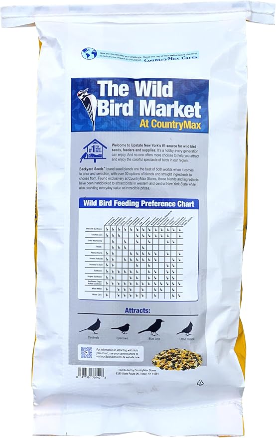 Backyard Seeds Value Blend Economy Mix Wild Bird Seed (40 Pounds)