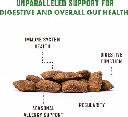 Rocco & Roxie Cat Probiotic Health Supplement for Cats, Prebiotic and Postbiotic for Digestive + Gut Support, Constipation Relief, Anti Diarrhea, Supplements & Vitamins, Chicken Flavored Crunchy Chews