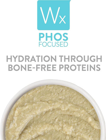 Weruva Wx Phos Focused Tilapia and Tuna Formula in a Hydrating Puree 5.5oz Can, Pack of 8