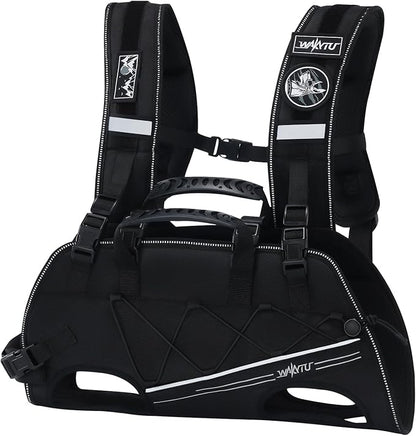 Dog Backpack Carrier for Small Dogs,Dog Lift Harness,Adjustable Padded Breathable Straps for Dogs, Disabled, Joint Injuries, Arthritis,L(18.5-29.5LBS)