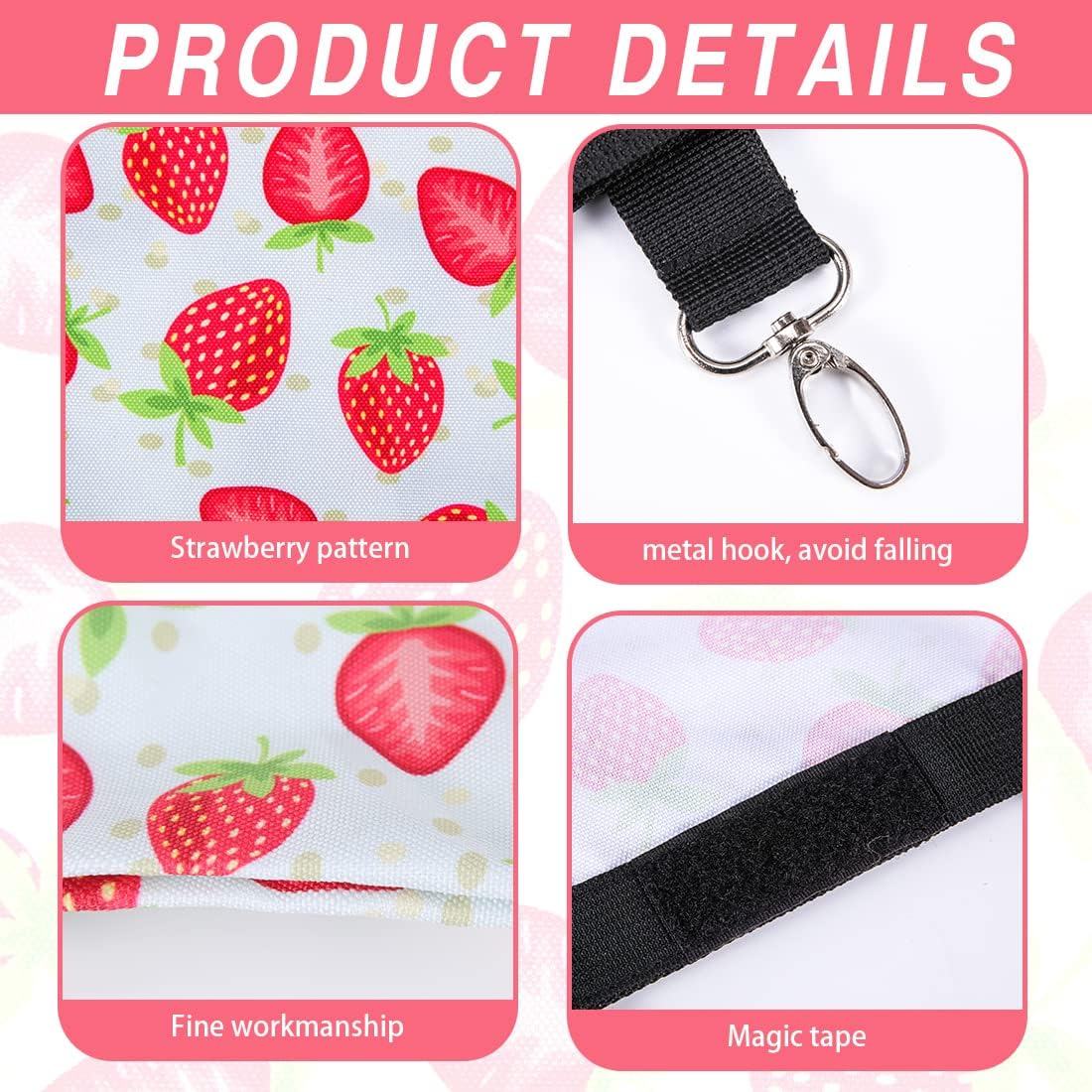 DZWLKJ Guinea Pig Hay Feeder, 600D Polyester, Rabbit Hay Feeder Bag, S -10"x 8"x 0.4", Guinea Pig, Chinchilla, Hamsters, Small Pets, 1 Pack, Lightweight