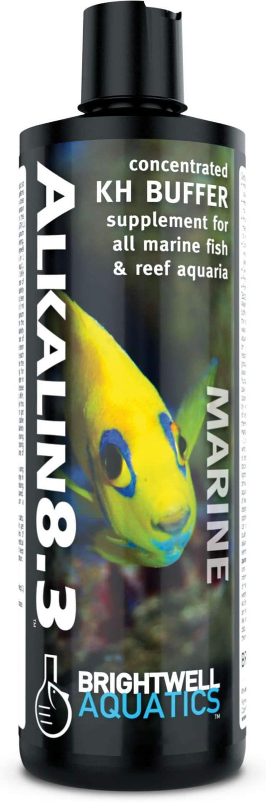 Brightwell Aquatics - Alkalin8.3 Concentrated KH Buffer Supplement - for All Marine Fish and Reef Aquaria - Aquarium Water Treatments, 67.6 fl oz