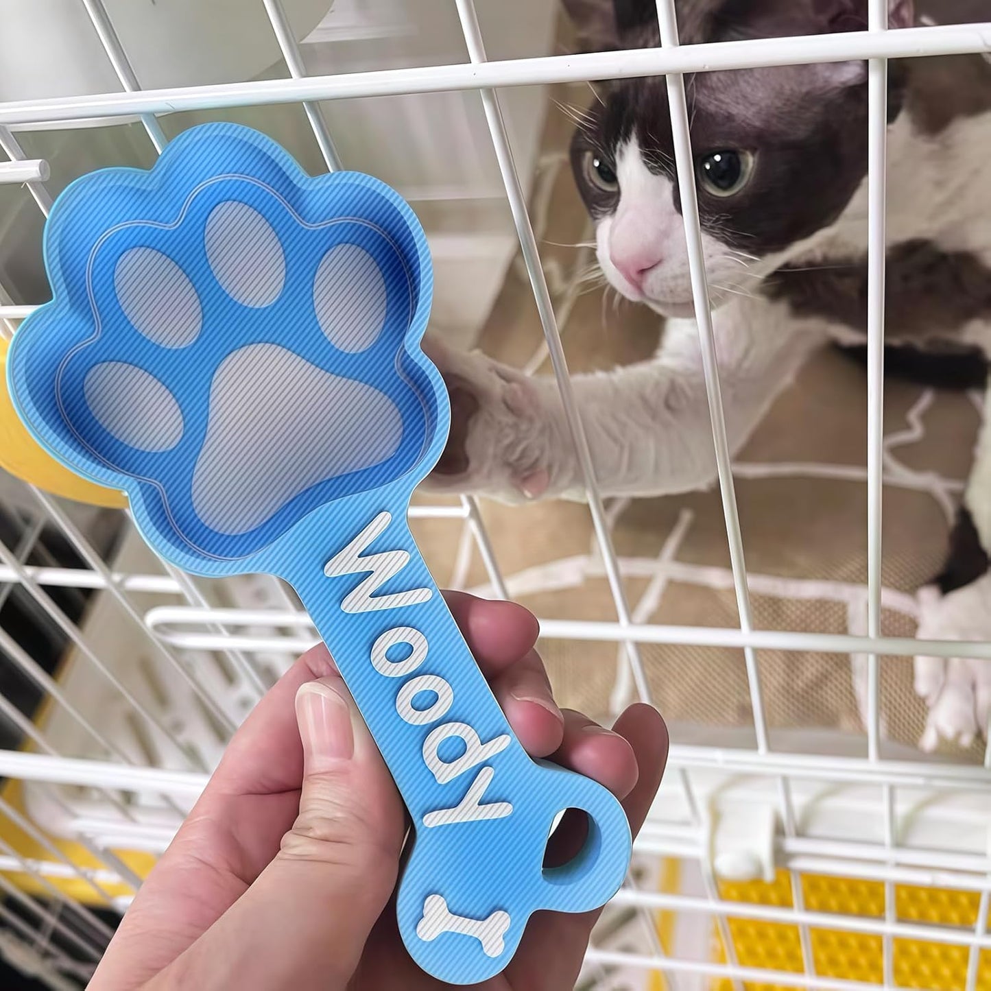 ubjva Personalized Dog Food Scoop Custom Dog Food Measuring Cup with Name Pet Accessories Gifts for Pet Lover