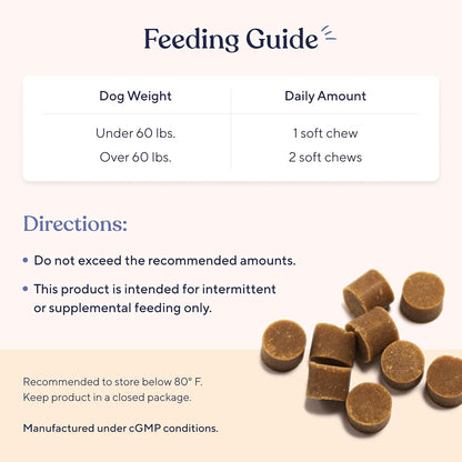Pawfy Dog Multivitamins 15 in 1 | Dog Vitamins for Skin & Coat - Supports Overall Wellness | Advanced Senior Dog Supplements from Occasional Itching | Puppy Tasty Vitamin C Chews - 30 Count